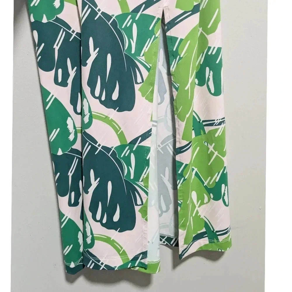 NEW Persifor Banana Leaf Maxi Dress - Picture 4 of 7